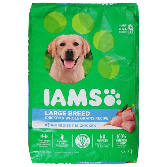 Iams Dog Food Super Premium Chicken & Whole Grain