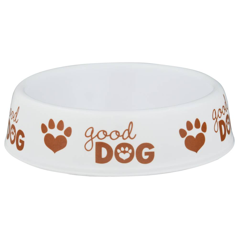 Bow Wow Melamine Dog Bowl