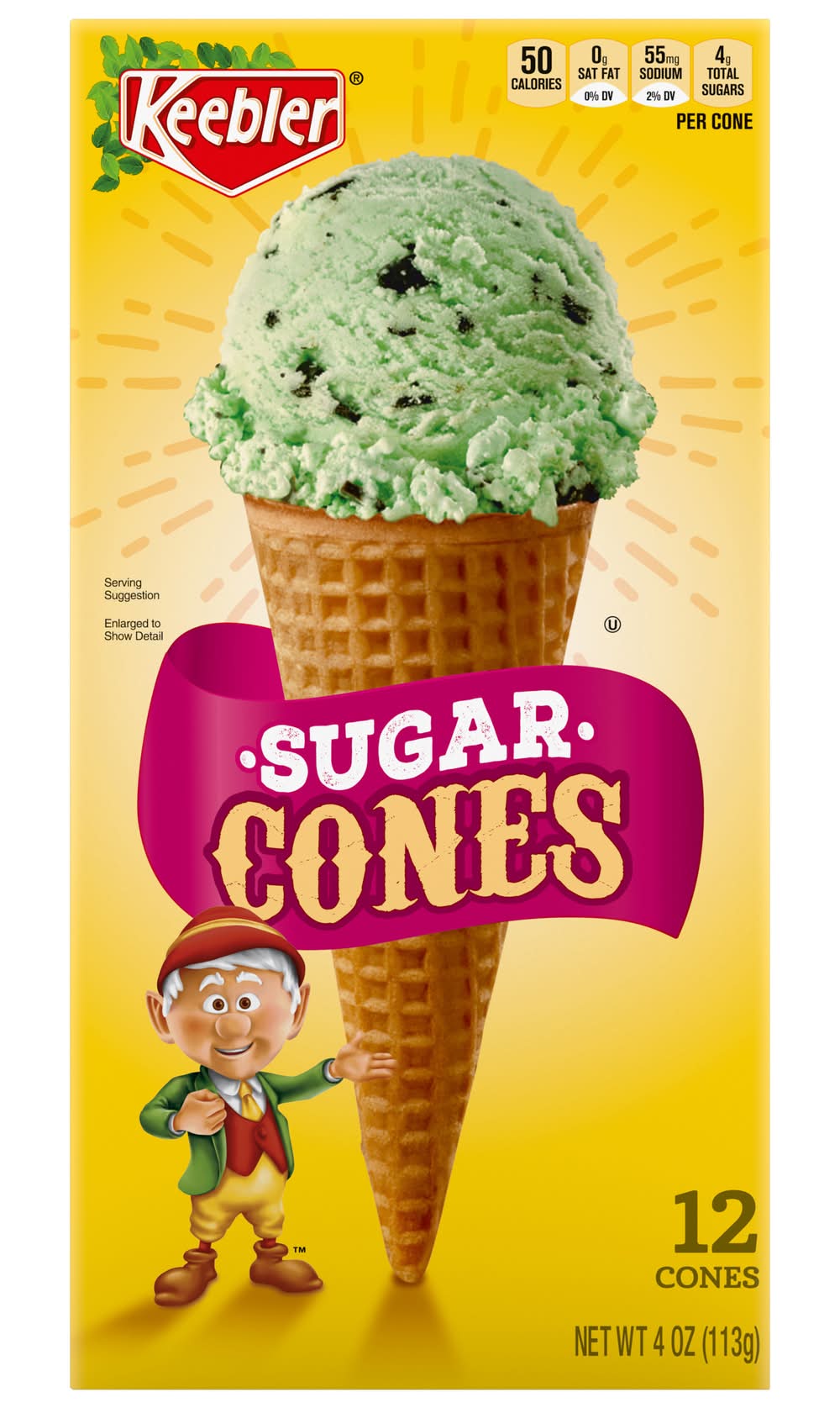 Keebler Sugar Cones (4 oz)