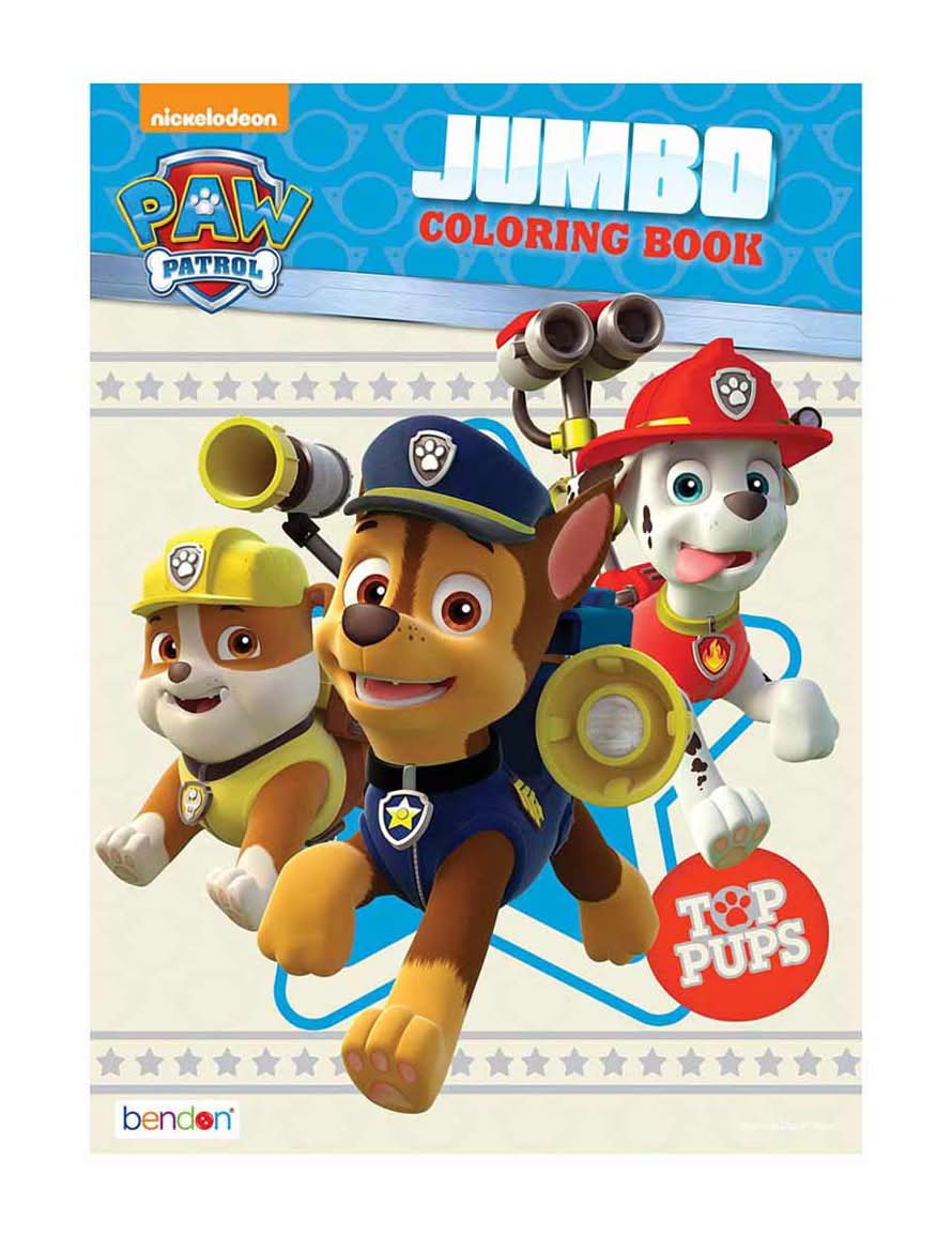 Bendon Nickelodeon Jumbo Coloring And Activity Book Assorted