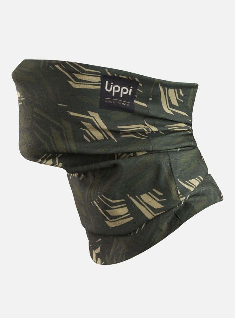 Lippi · Headex bandana marmol q-dry unisex - Talla Única - Verde Militar
