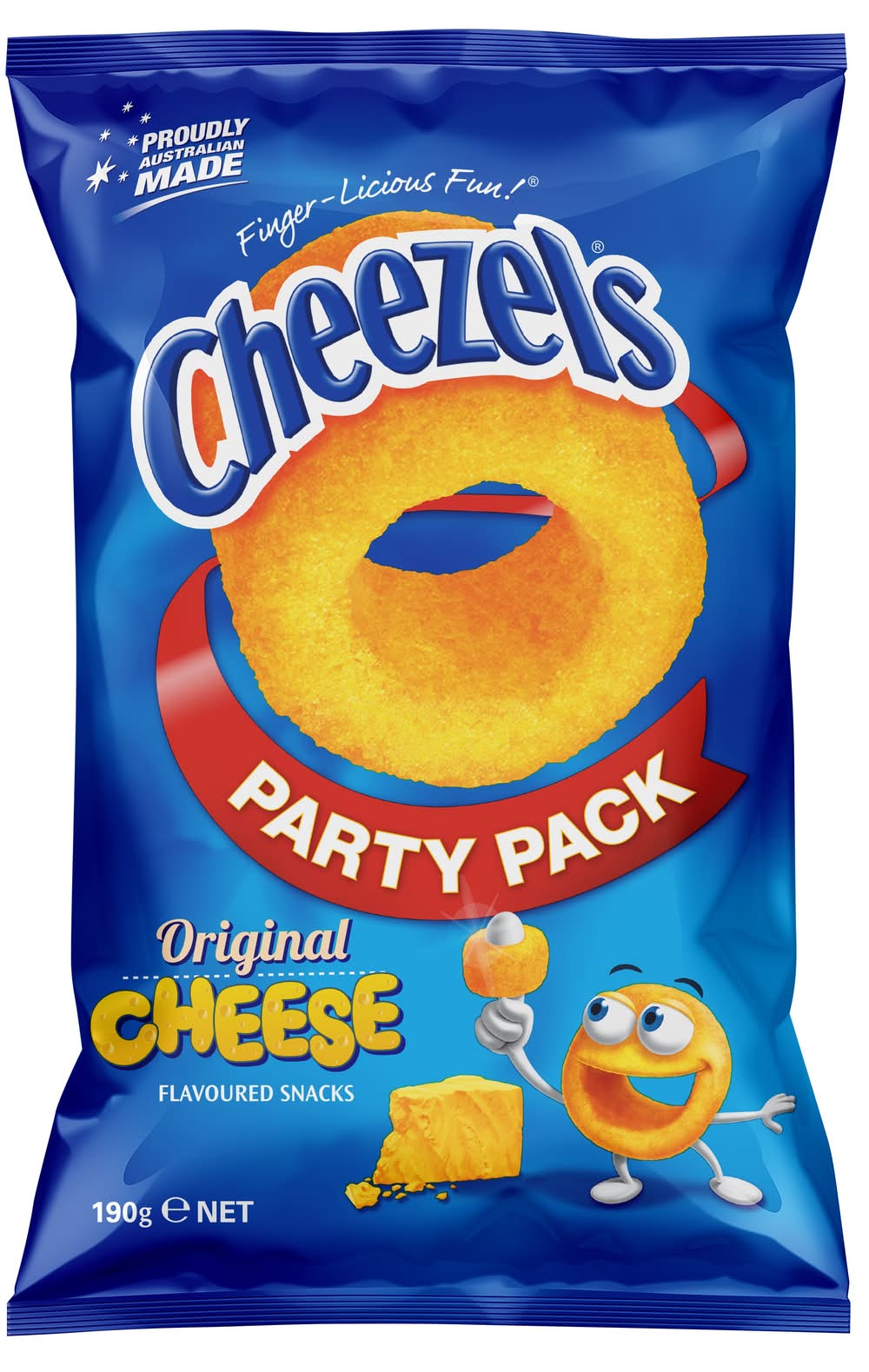 Cheezels Cheese Snacks 190g
