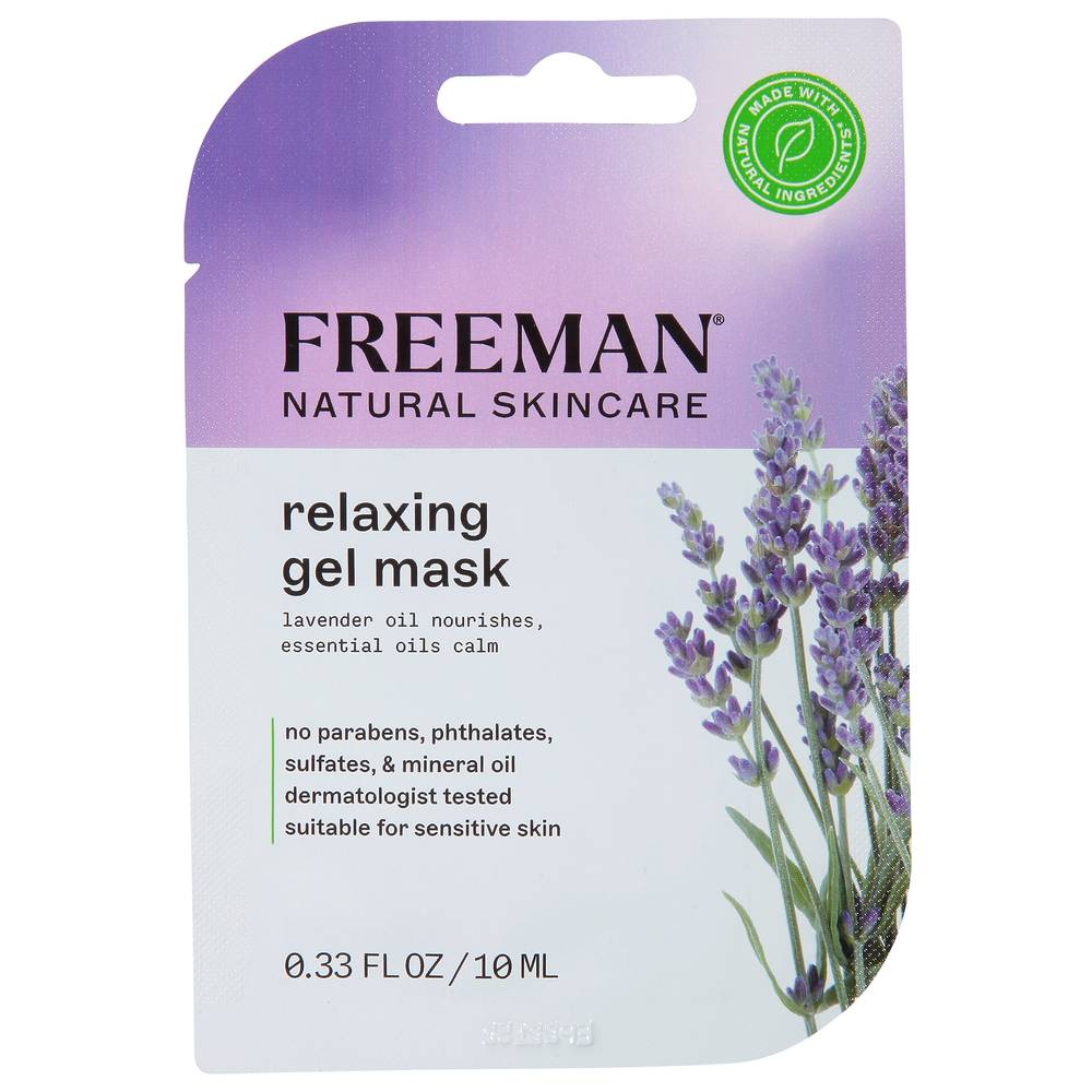 Freeman Natural Skincare Relaxing Gel Mask (0.33 fl oz)