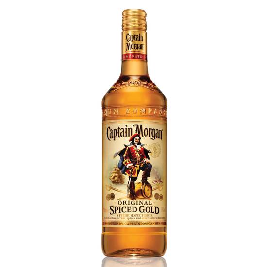Captain Morgan - Spiced gold spiritueux à base de rhum (700 ml)