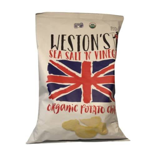 Weston's Organic Sea Salt 'N' Vinegar Potato Chips