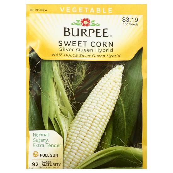 Burpee Sweet Corn Silver Queen Hybrid Seeds (100 ct)
