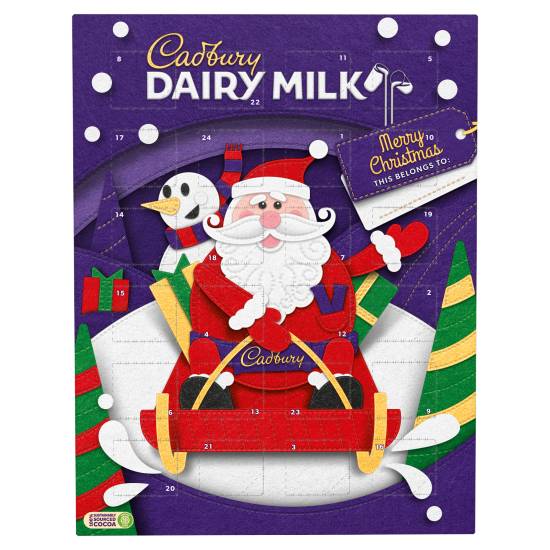 Cadbury Dairy Milk Advent Calendar (90g)