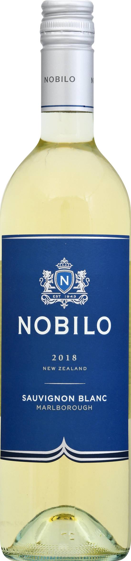 Nobilo Marlborough New Zealand Sauvignon Blanc Wine 2018 (750 ml)