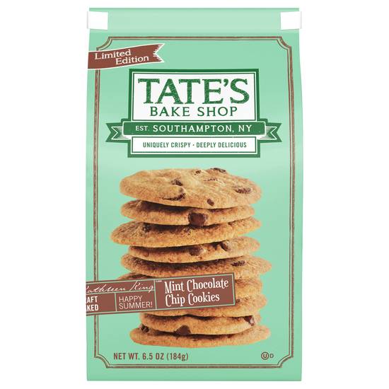 Tate's Bake Shop Chip Cookies (mint-chocolate)
