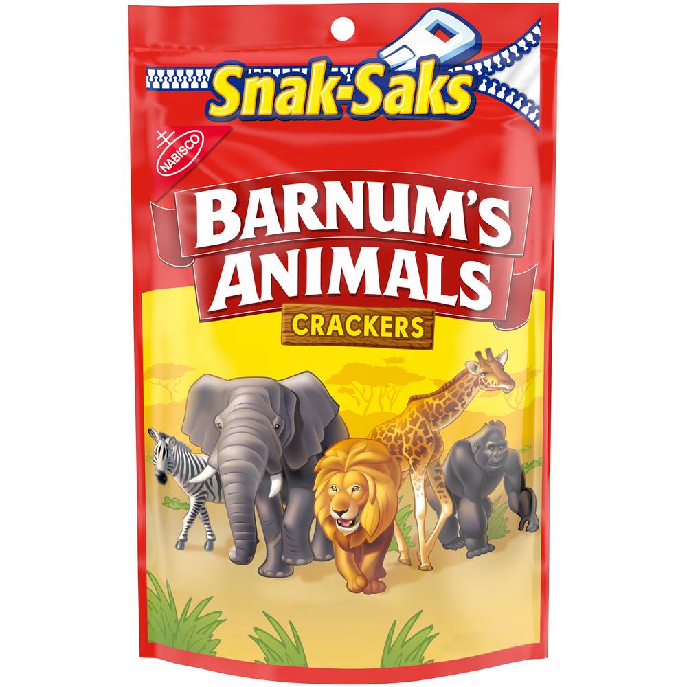 Barnum's Animals Recloseable Snak-Saks Crackers (8 oz)