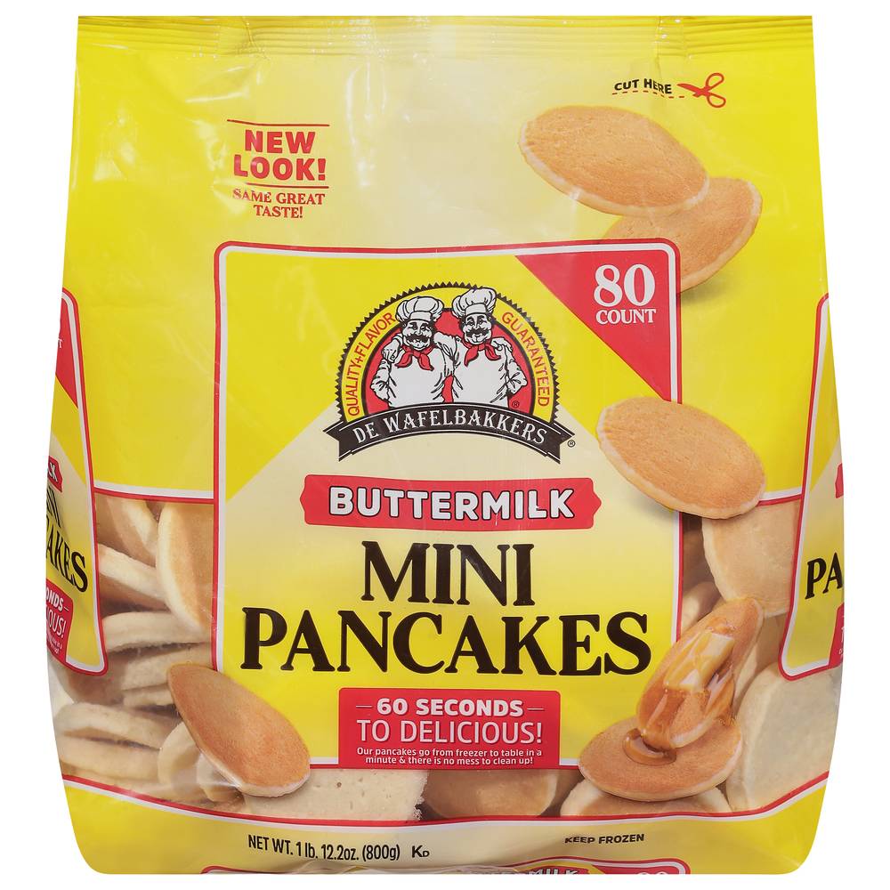 De Wafelbakkers Buttermilk Mini Pancakes (1 lbs)