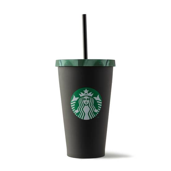 Cold Cup plastic Black 16oz