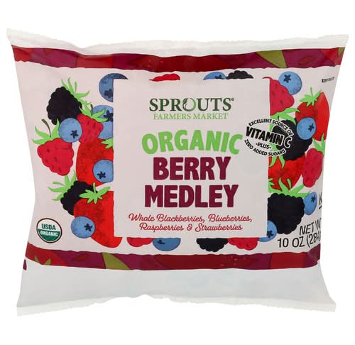 Sprouts Frozen Organic Berry Medley