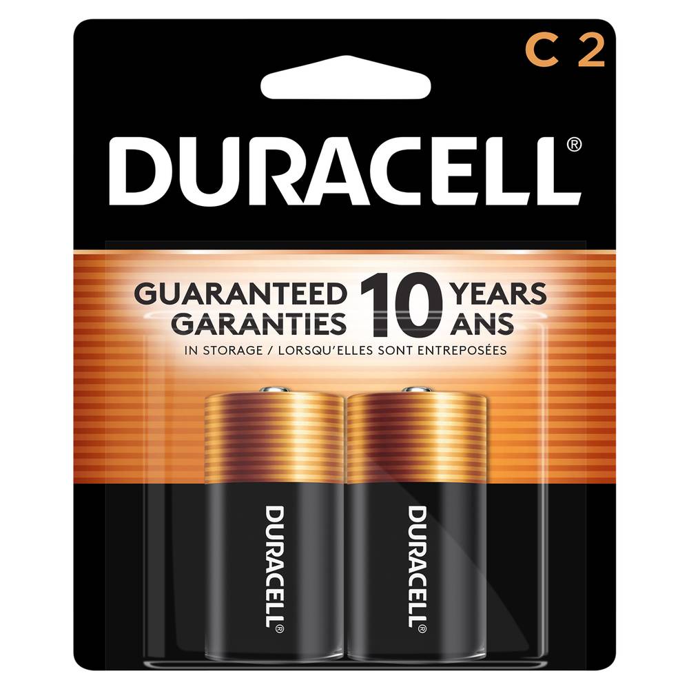 Duracell Coppertop C Alkaline Batteries