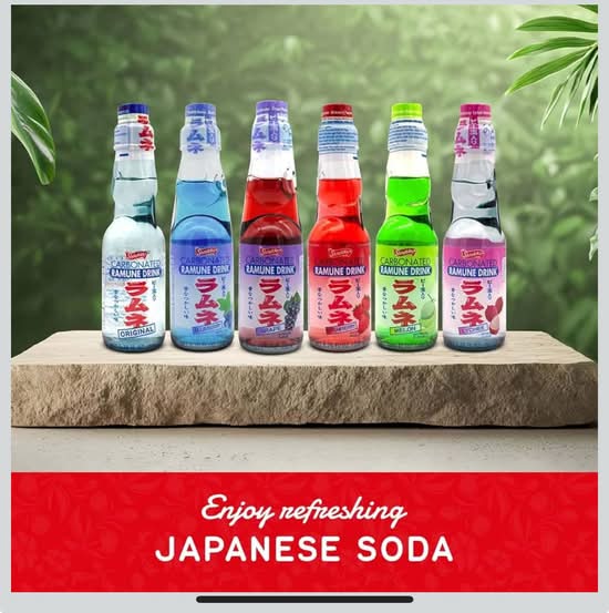 Ramune Japanese Soda Lychee