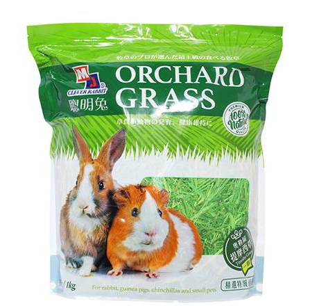 【MJ】聰明兔 提摩西牧草 夾鏈袋裝1kg#20758011