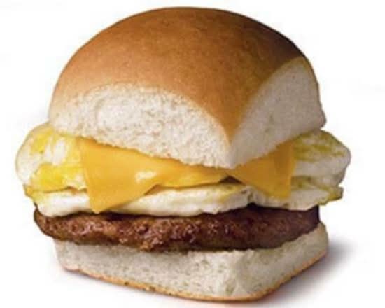 SAUSAGE BREAKFAST SLIDER CAL 350-360