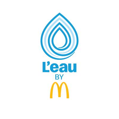 EAU BY McDO PLATE