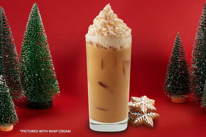 Iced Gingerbread Chai