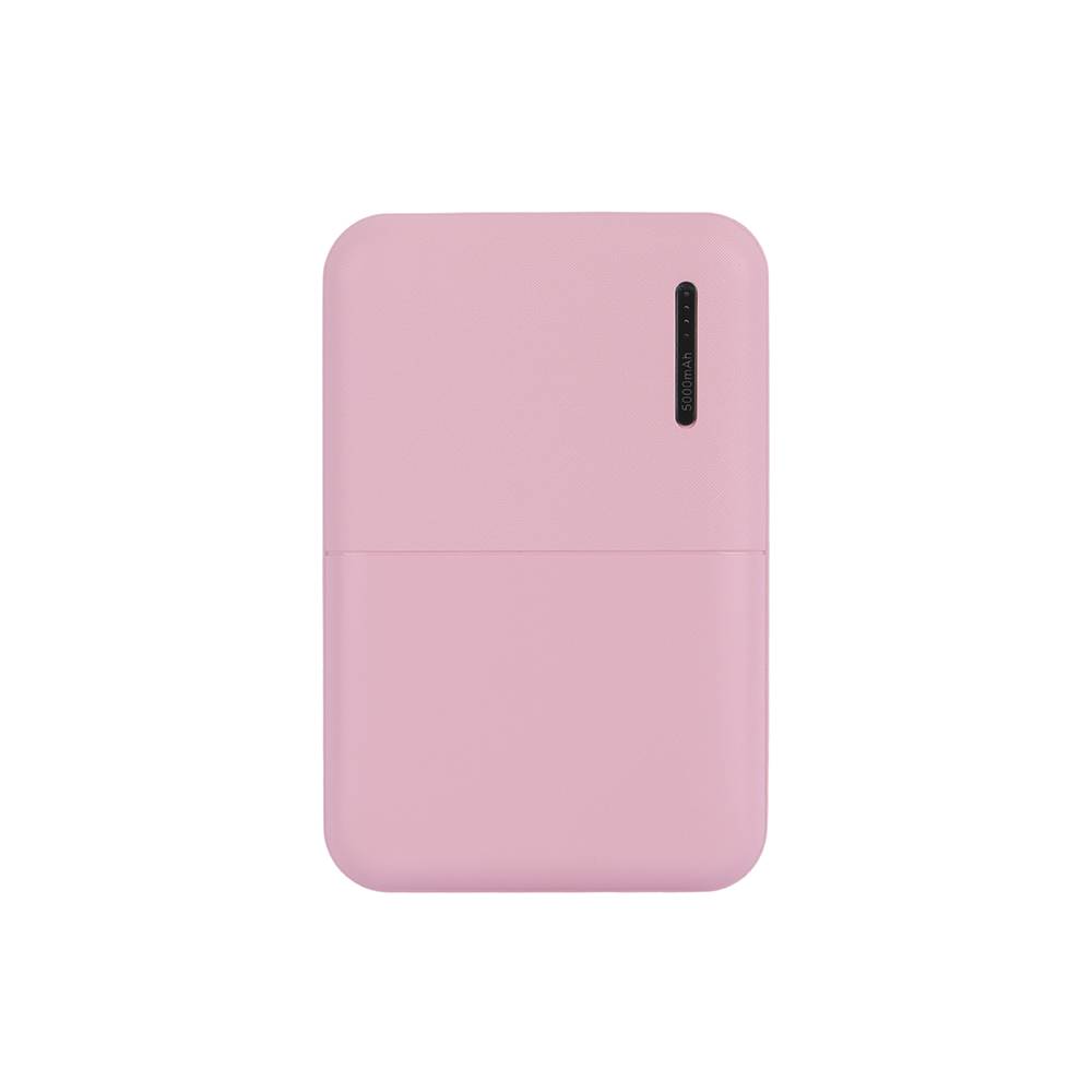 Miniso batería portátil micro usb/usb/tipo c (rosa)