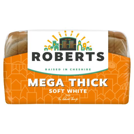 Roberts Mega Thick Soft White Bread