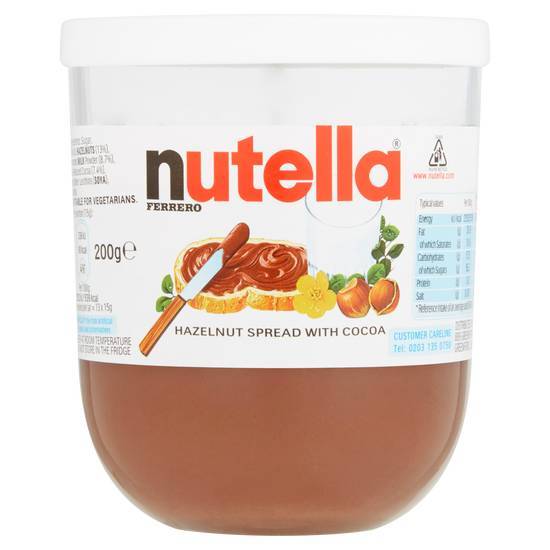 Nutella Hazelnut Chocolate Spread (200 G)Pm 1.85
