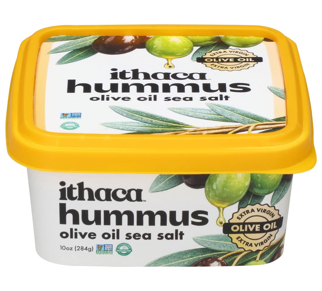 Ithaca Hummus, Olive Oil Sea Salt (10 oz)