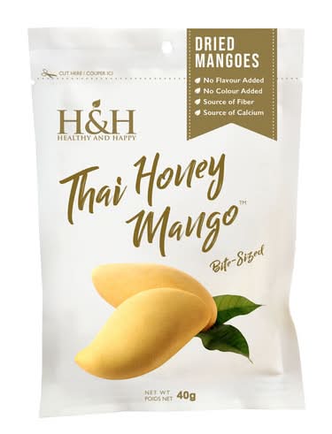 H&H Bite Sized Thai Honey Dried Mango (40 g)