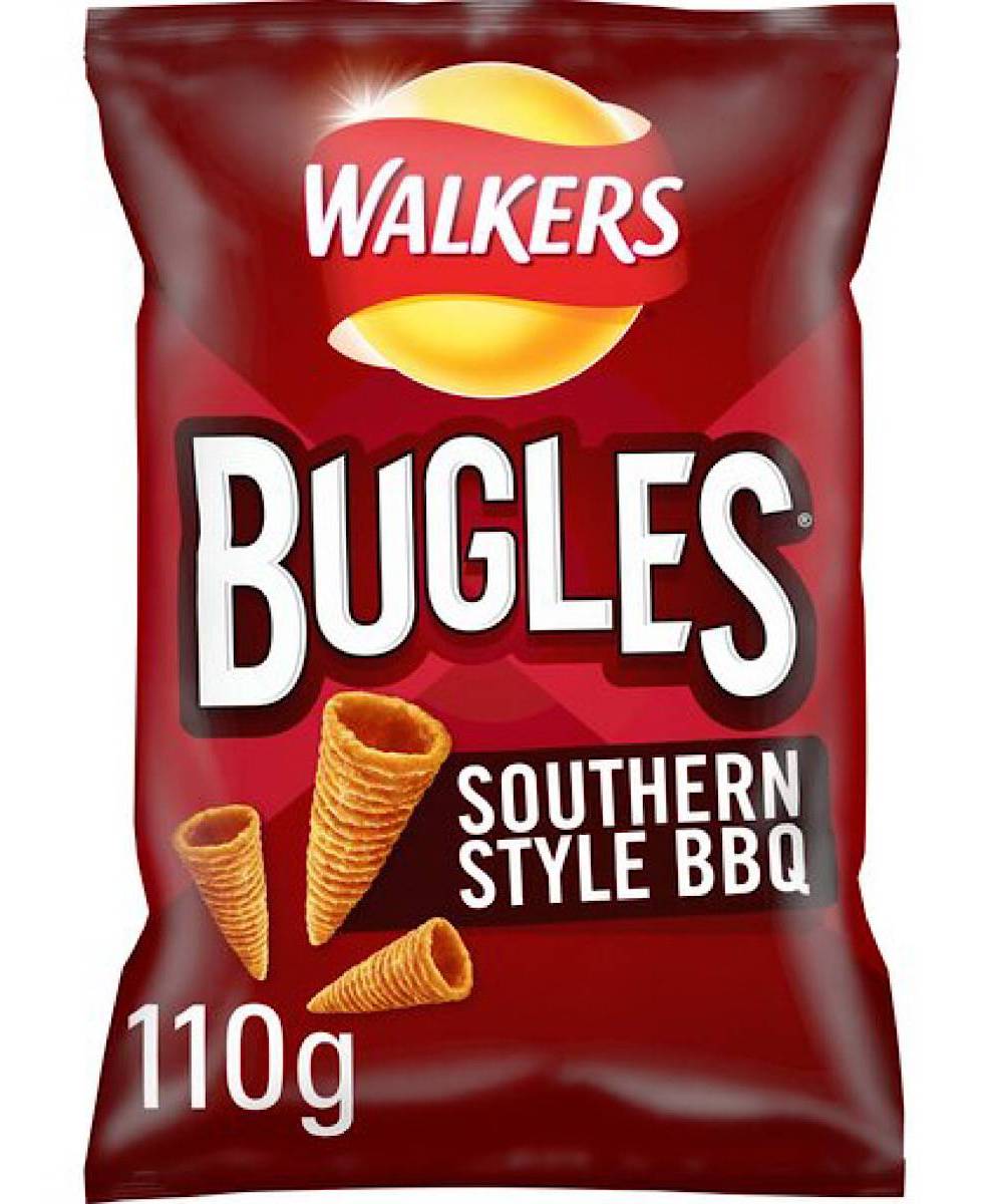 Bugles Southern Style Bbq, Sharing Bag Crisps (110g)