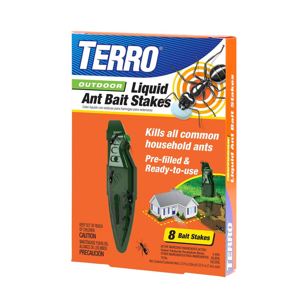 TERRO 1.4-fl oz Outdoor Ant Bait Station Stakes | T1813