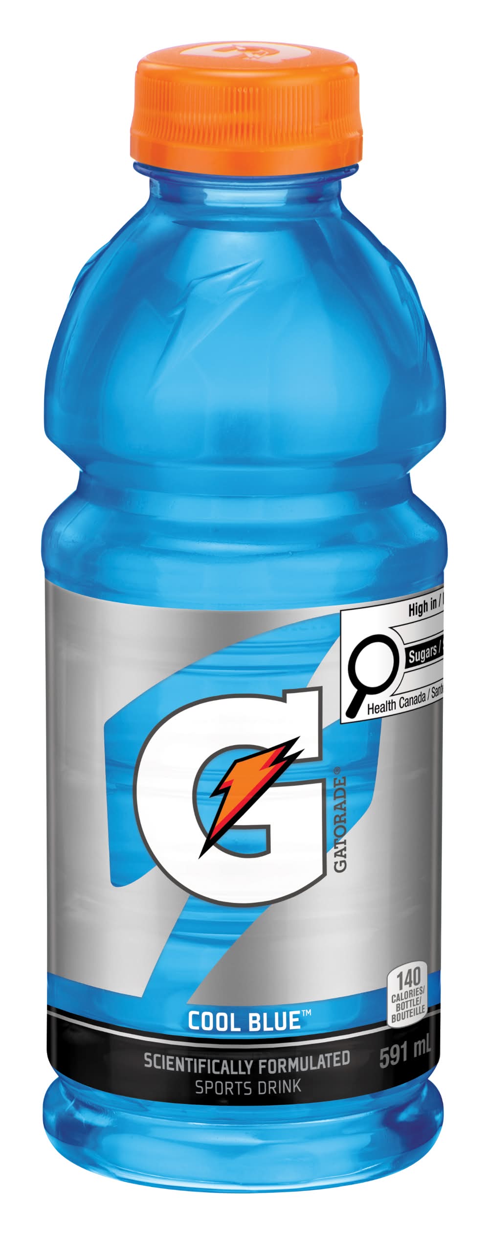Gatorade Scientifically Formulated Sports Drink, Cool Blue (591 ml)