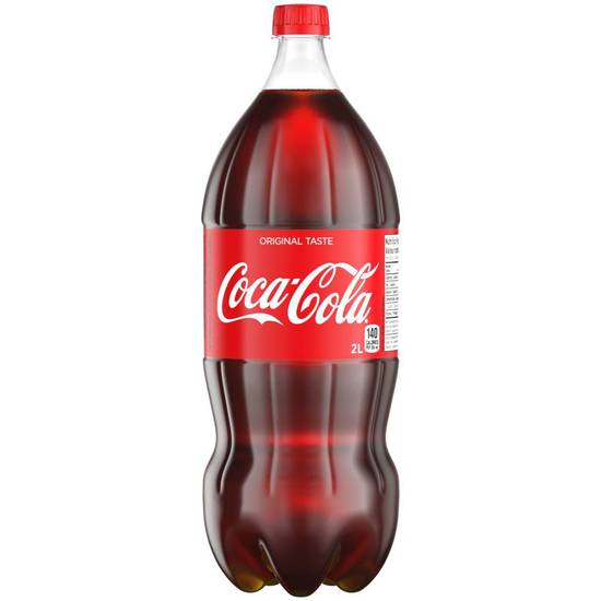 Coca-cola coca-colamd, bouteille de 2l (2 l) - original soft drink (2 l)