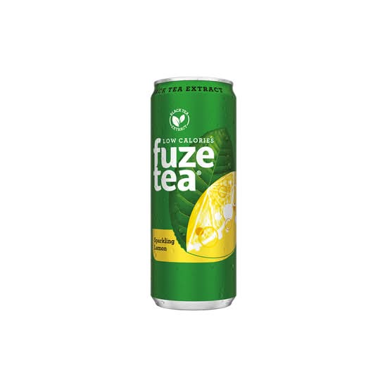 Fuze Tea Black Tea Lemon Sparkling