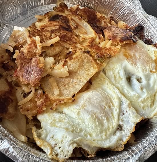 Corned Beef Hash and 2 Eggs