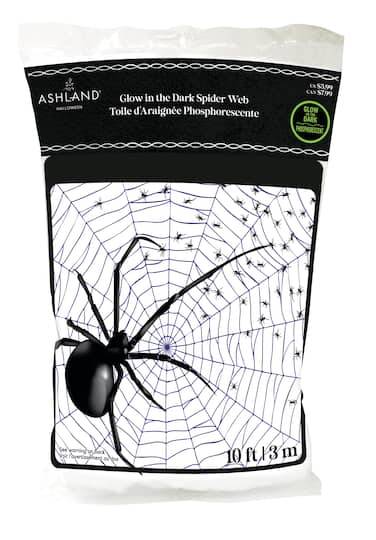 Ashland Halloween Glow in the Dark Spider Web