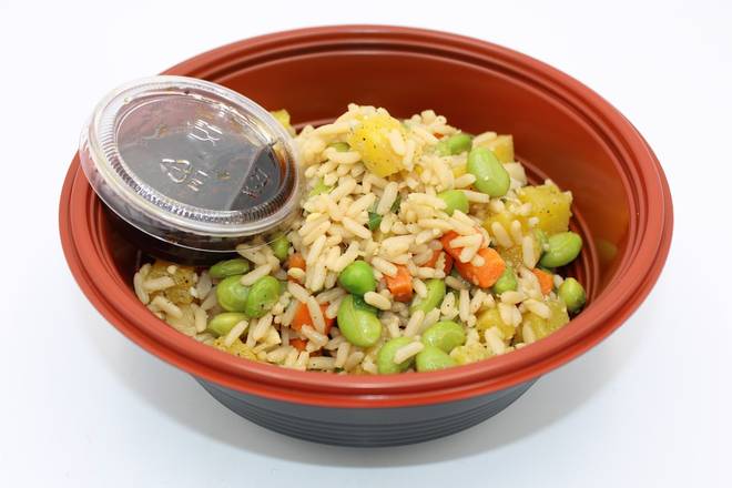 Ginger Pineapple Edamame Fried Rice