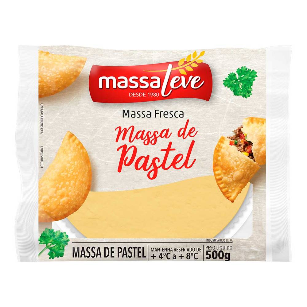 Massa leve massa fresca para pastel (500 g)