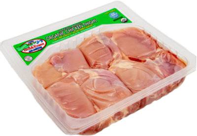 Bell & Evans Chicken Thighs Boneless Org - 2 Lb