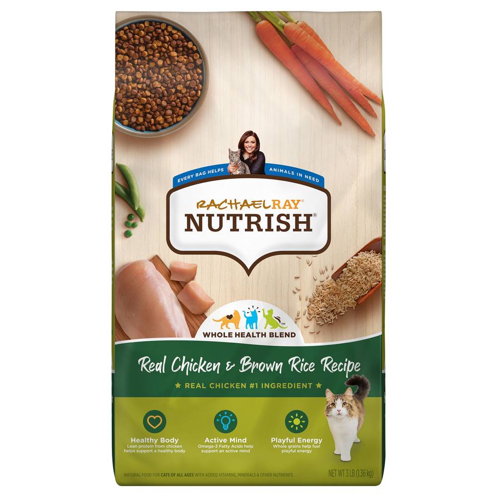 Nutrish Recipe Food For Cats (real chicken & brown rice recipe)