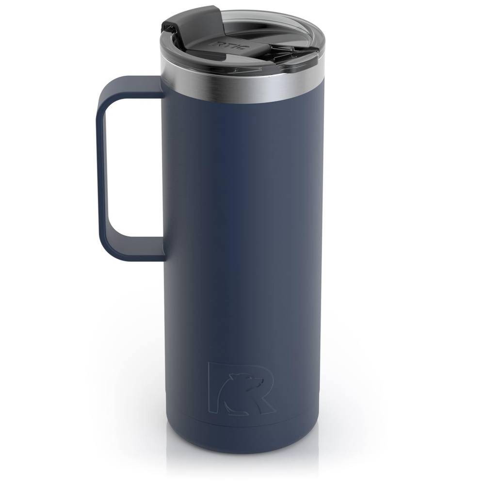 RTIC Outdoors 20-fl oz Stainless Steel Insulated Travel Mug- Navy | 13506