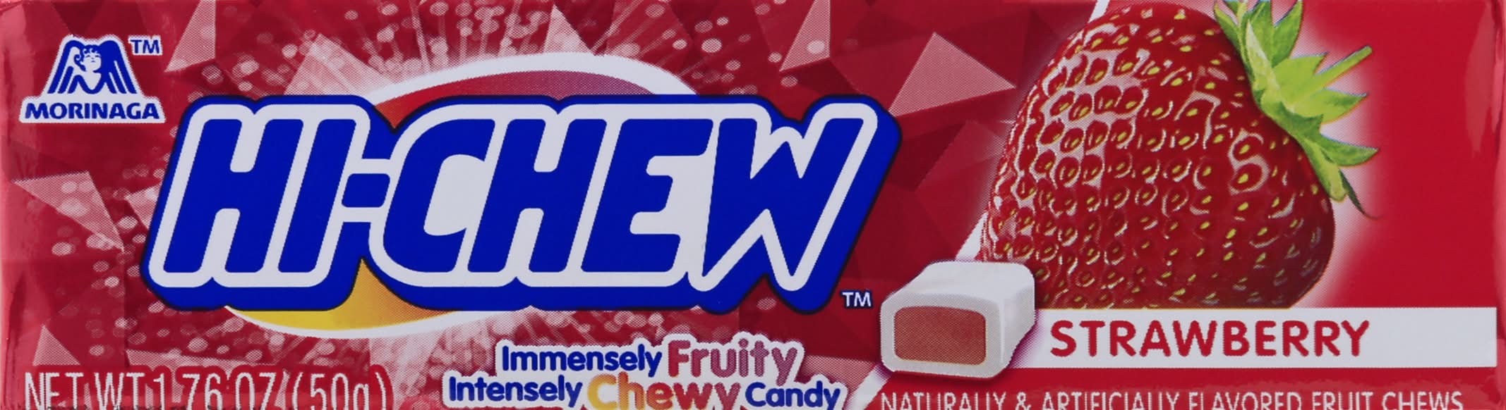 Hi-Chew Fruity Chewy Candy, Strawberry (1.76 oz)
