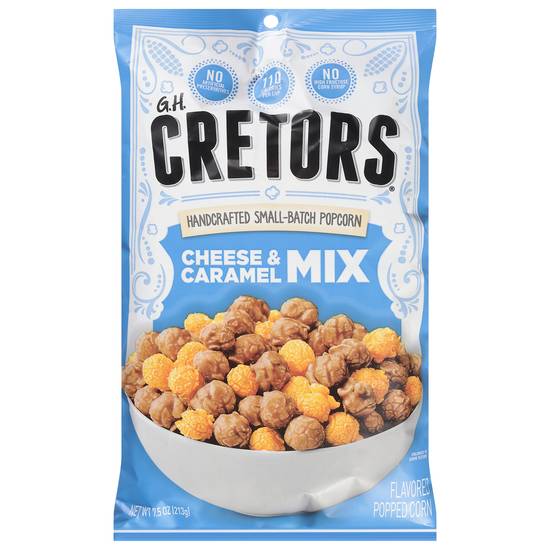 Cretors Cheese & Caramel Flavored Popcorn Mix