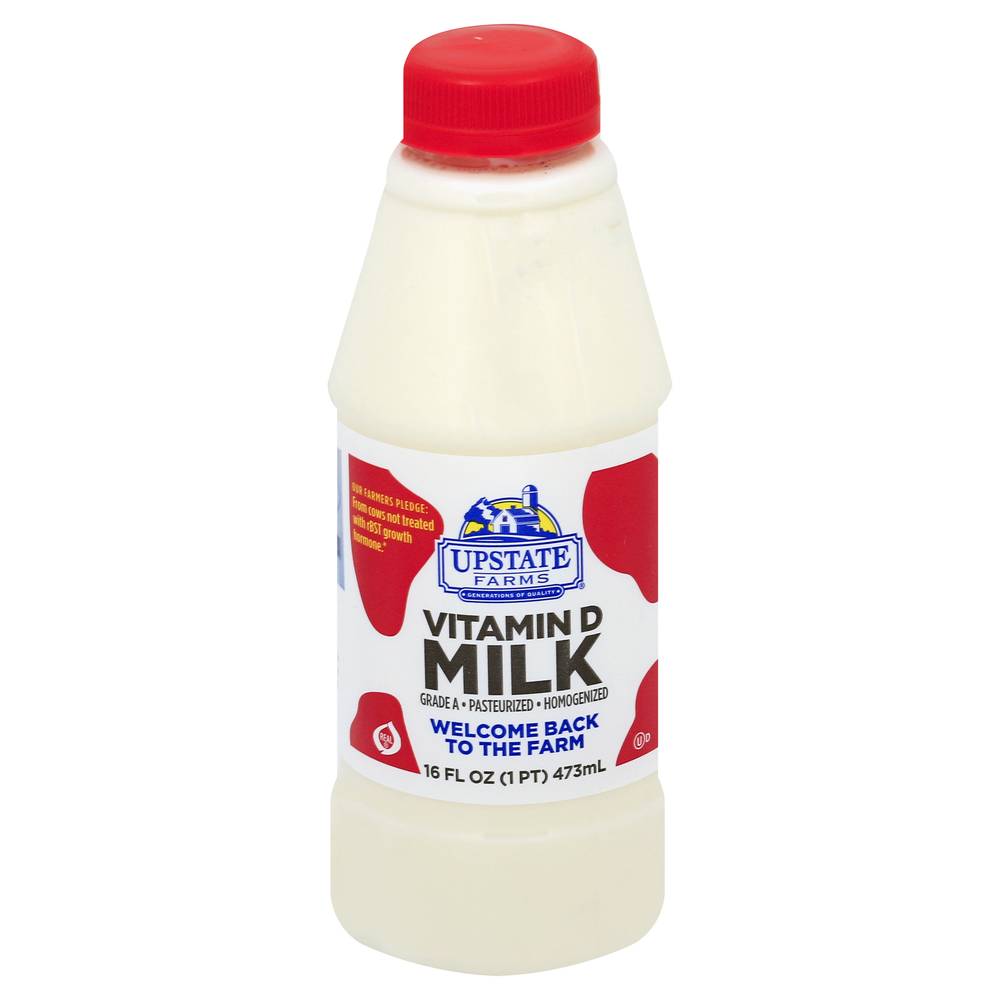 Upstate Farms Vitamin D Milk (16 fl oz)