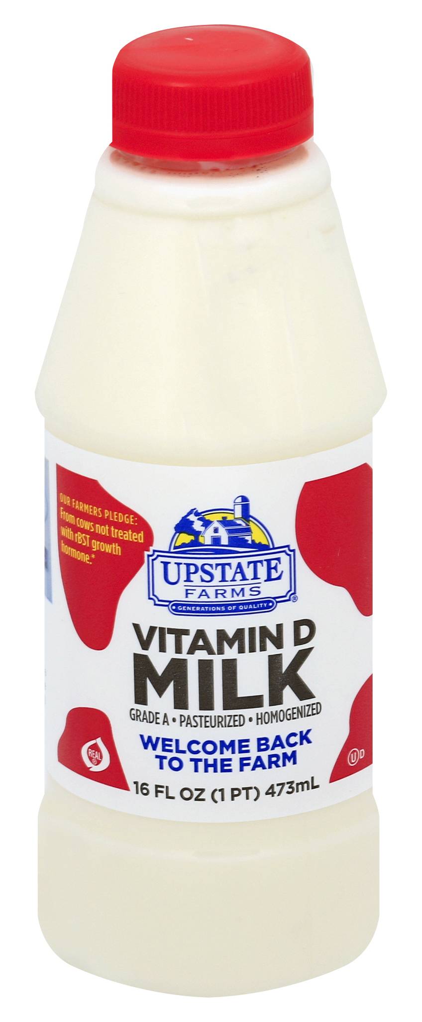 Upstate Farms Vitamin D Milk (16 fl oz)