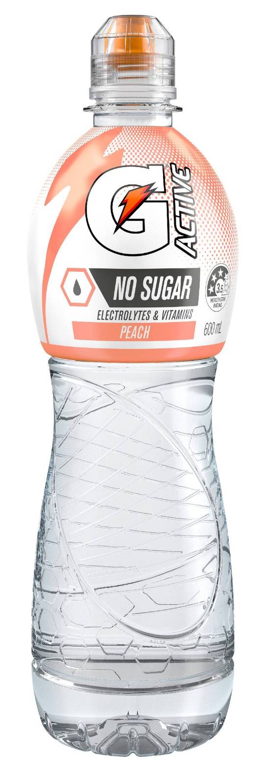 Gatorade G Active Peach 600ml