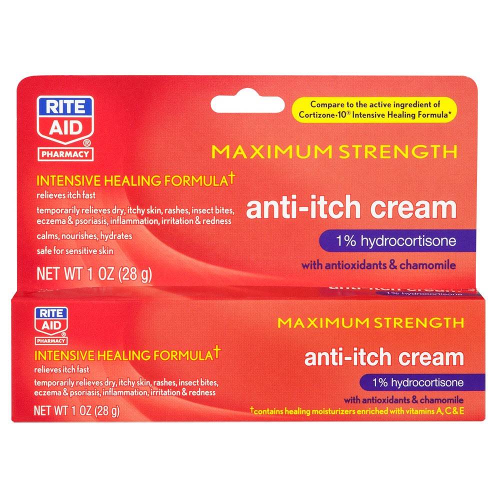 Rite Aid Pharmacy Anti Itch Cream Maximum Strength (1 oz)