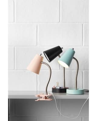 Room Essentials Clip Table Lamp, Black