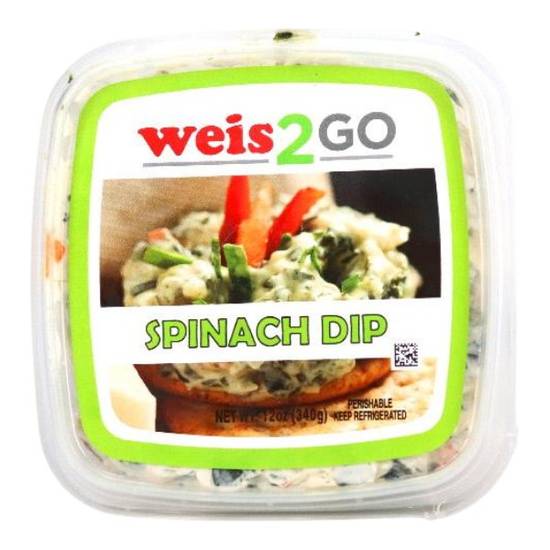 Weis 2 Go Spinach Dip