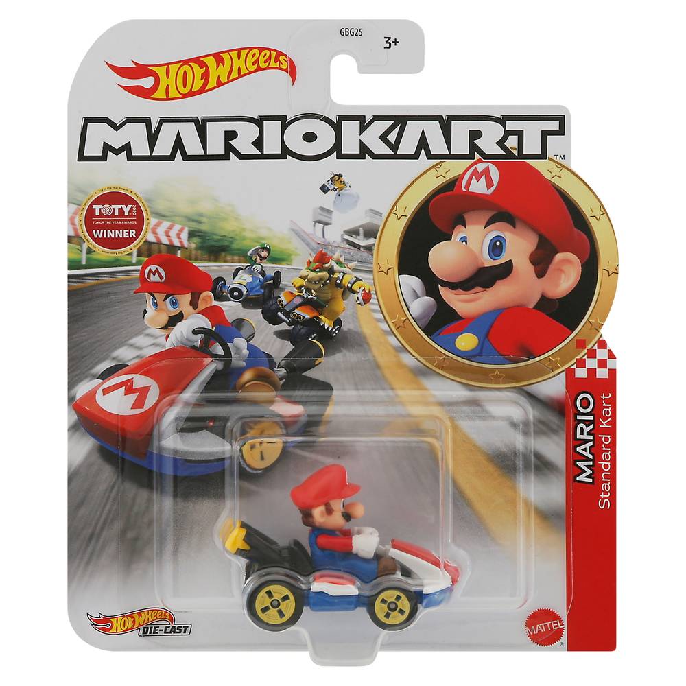 Hot Wheels Mario Kart Mario Standard (1 ct)