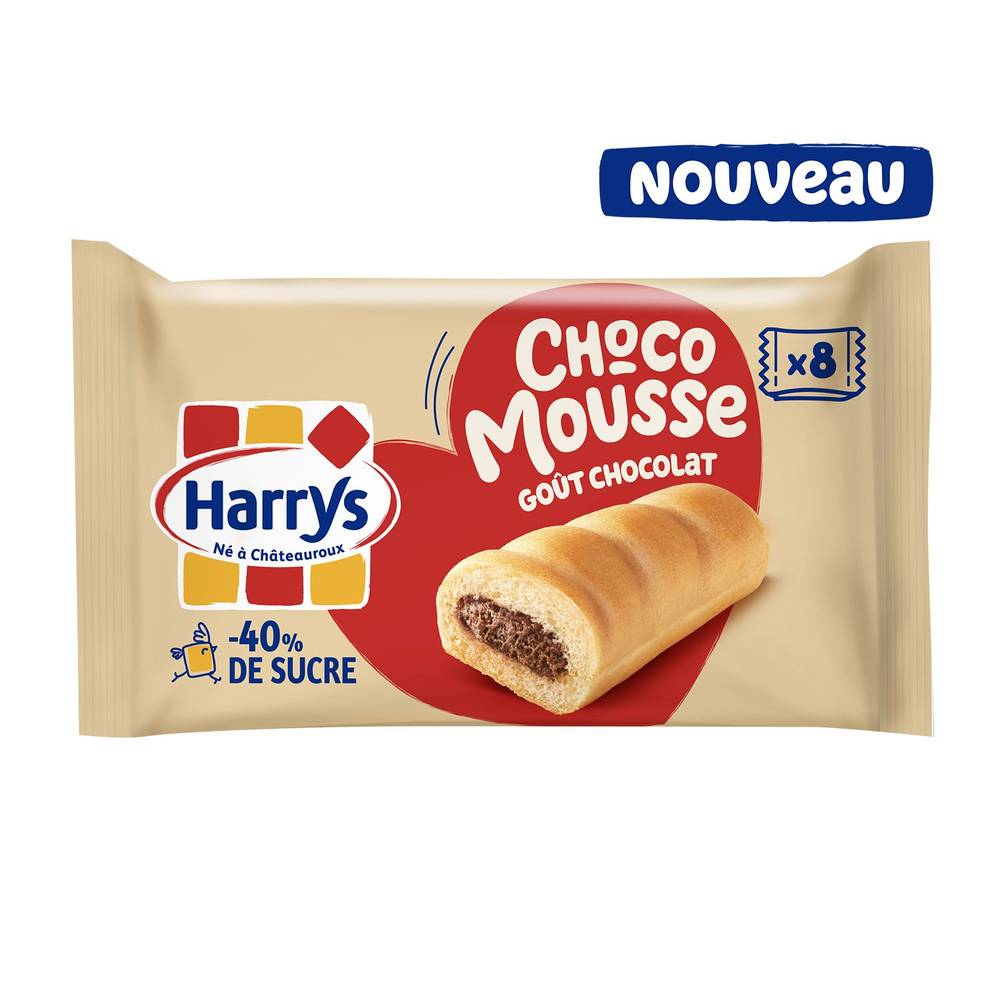 Harry's - Gâteaux moelleux fourrés mousse, chocolat (8)